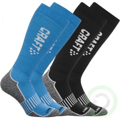 Вълнени чорапи - Craft warm multi 2-pack