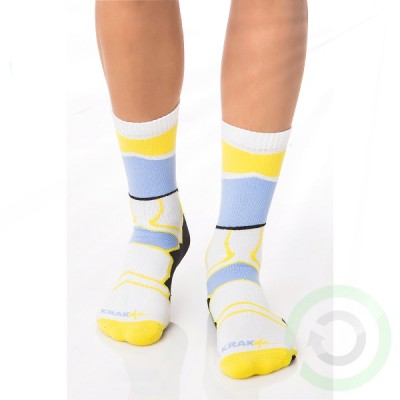 Мъжки чорапи Krakme - havana futuristic short