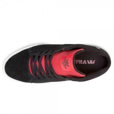 Спортни обувки - supra society mid black/red-white